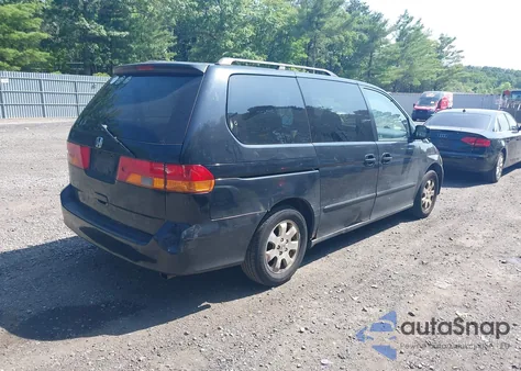 2003 Honda Odyssey Ex-L z USA, uszkodzony, nr VIN 5FNRL18003B042487